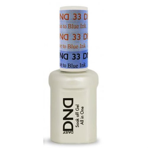 DND Mood Gel 33 - Baby Blue to Blue Ink
